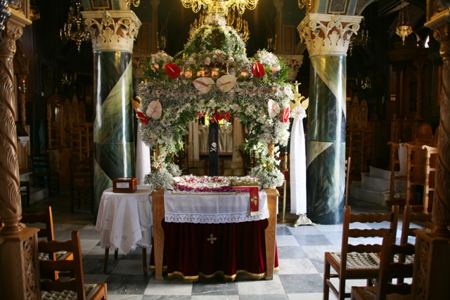April 22 - Good (Great) Friday - The Epitaphios in church